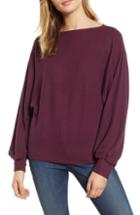 Women's Lucky Brand Dolman Sleeve Sweater - Purple