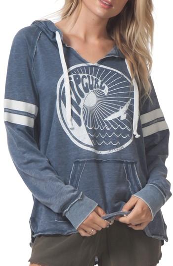 Women's Rip Curl Escape Hoodie - Blue