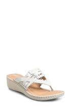 Women's B?rn Tansey Wedge Sandal M - White