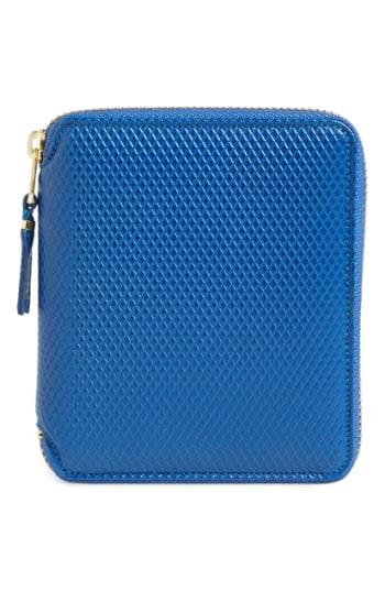 Men's Comme Des Garcons 'luxury Group' French Wallet - Blue