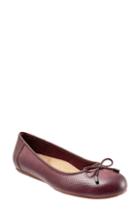 Women's Softwalk Napa Flat .5 M - Burgundy