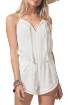 Women's Rip Curl Sea Dive Tassel Trim Romper - White