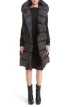 Women's Rick Owens Oversized Down Puffer Vest Us / 42 It - Black