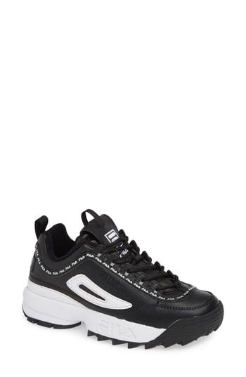 Women's Fila Disruptor Ii Premium Sneaker .5 M - Black