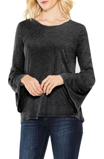 Women's Two By Vince Camuto Bell Sleeve Cotton & Modal Top