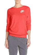 Women's Nike 'gym' Crewneck Sweatshirt - Pink