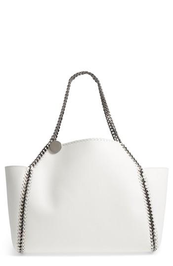 Stella Mccartney Small Oleo Deer Reversible Faux Leather Tote -