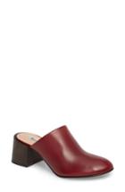 Women's Acne Studios Sil Block Heel Mule Us / 36eu - Red