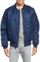 Men's Schott Nyc Ma-1 Flight Jacket - Blue
