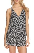 Women's 1.state Sleeveless Romper - Black