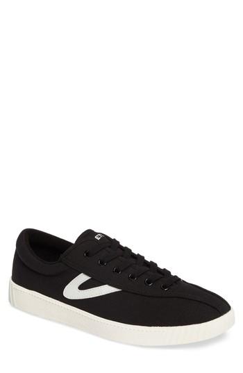 Men's Tretorn Nylite Sneaker, Size 8 M - Black