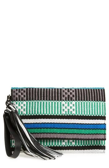 Rebecca Minkoff Serra Foldover Clutch - Blue