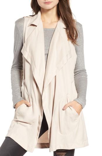 Women's Bb Dakota Adam Tencel Vest - Ivory