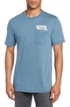 Men's Volcom Bard Pocket Cotton Blend T-shirt - Blue