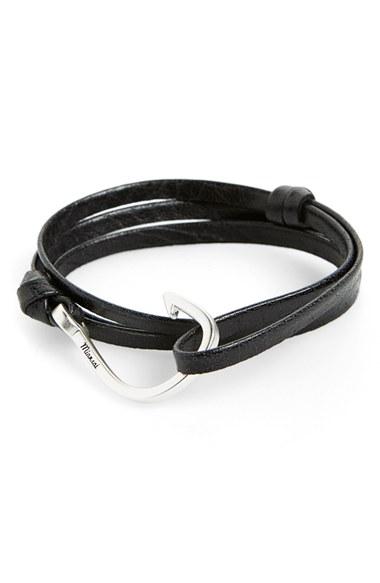 Men's Miansai Hook Leather Bracelet