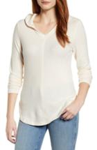 Women's Bobeau Sweater Hoodie - Beige