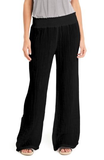 Women's Michael Stars Smocked Wide Leg Pants