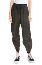 Women's Clu Fold Detail Jogger Pants - Black