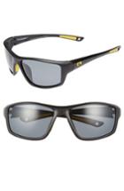 Men's Rheos Eddies Floating 58mm Polarized Sunglasses - Gunmetal / Gunmetal / Yellow
