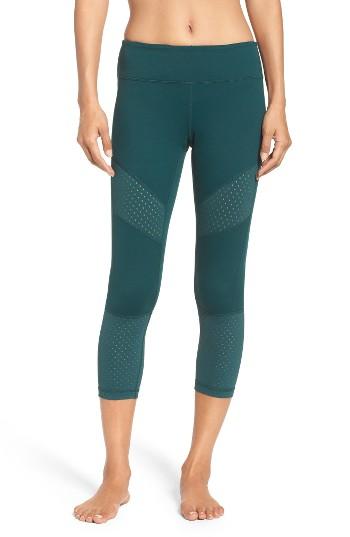 Women's Zella To The Max Crop Leggings - Green