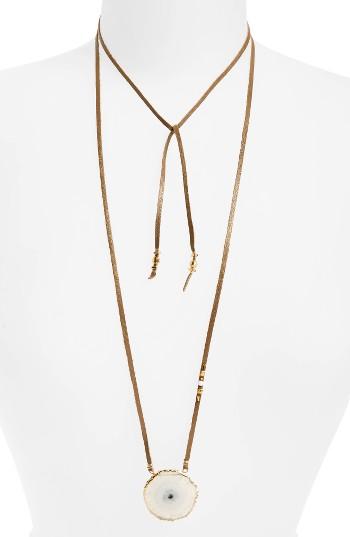 Women's Chan Luu Tiered Lariat Pendant Necklace