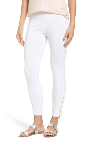 Women's Lysse Soho Canvas High Rise Crop Leggings - White