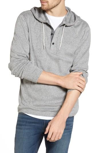 Men's 1901 Knit Hooded Pullover - Grey