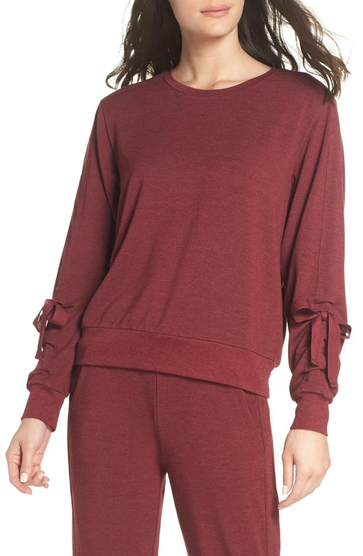 Women's Zella Gather Sleeve Sweatshirt
