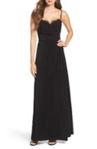 Women's Vera Wang Pleated Gown
