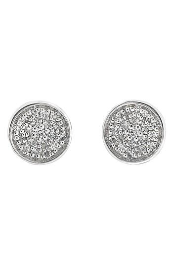 Women's Carriere Pave Disc Stud Earrings (nordstrom Exclusive)