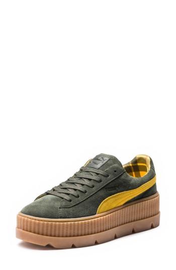 Women's Fenty Puma By Rihanna Creeper Sneaker .5 M - Green