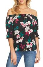 Women's 1.state Off The Shoulder Blouse, Size - Black
