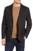 Men's Flynt Draper Regular Fit Soft Stretch Cotton Blazer - Blue