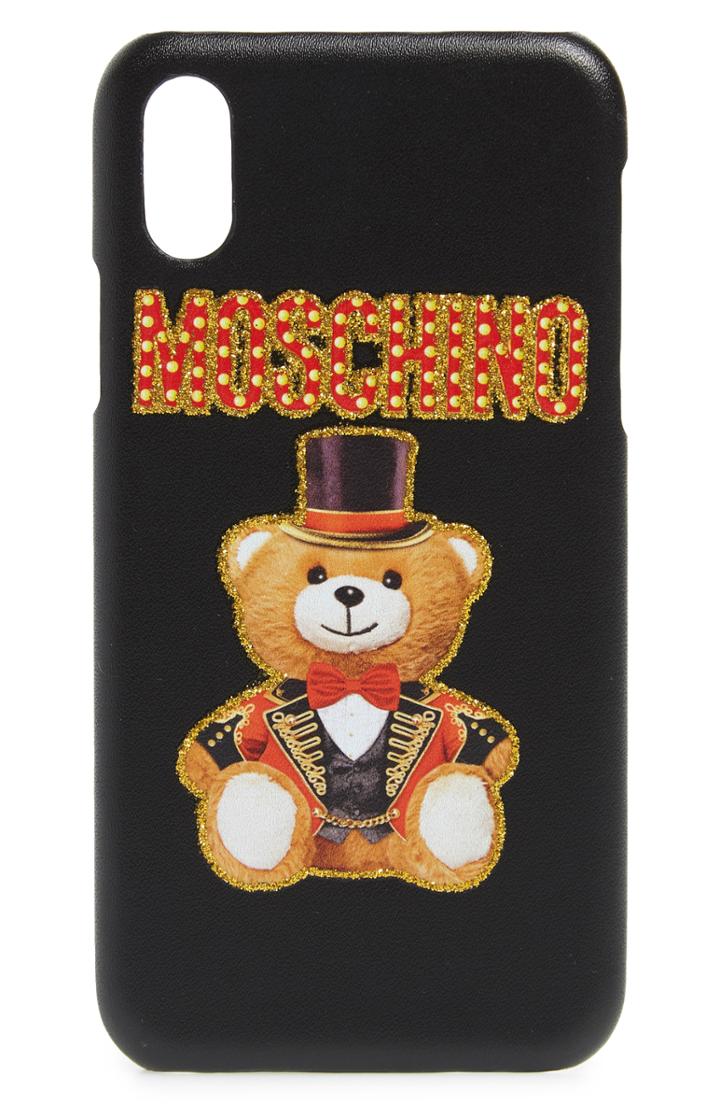 Moschino Ring Master Iphone X Case - Black