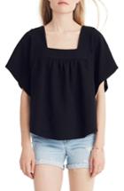 Women's Madewell Solid Butterfly Top - Black