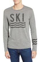 Men's Sol Angeles Ski Waves Long Sleeve T-shirt - Grey