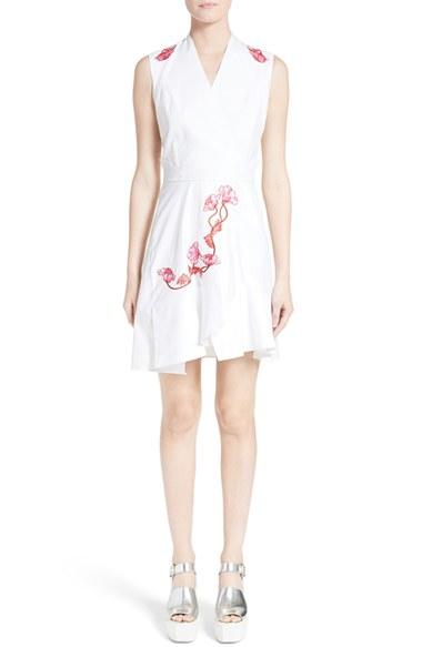 Women's Carven Embroidered Dress