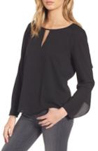 Women's Cooper & Ella Selma Ruffle Blouse - Black