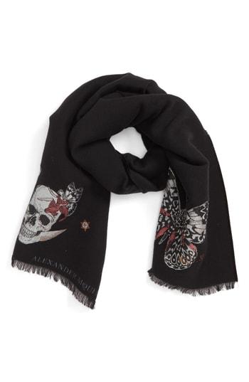 Women's Alexander Mcqueen Moonlight Fil Coupe Scarf