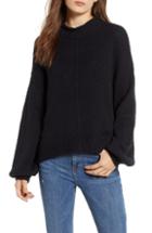 Women's Bp. V Neck Cotton Sweater, Size - Red