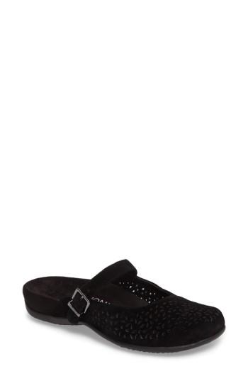 Women's Vionic Rest Lidia Perforated Mary Jane Mule M - Black