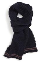 Men's Ted Baker London Textured Scarf, Size - Blue