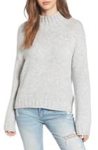 Women's Bp. Cozy Mock Neck Sweater, Size - Grey