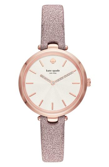 Women's Kate Spade New York Holland Glitter Strap Watch, 34mm