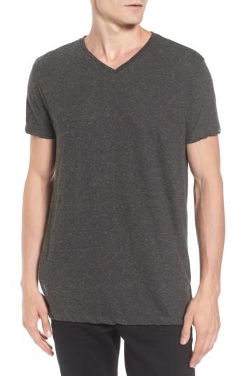 Men's Scotch & Soda Melange Jersey T-shirt - Grey
