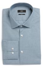 Men's Boss Ismo Slim Fit Solid Dress Shirt .5 - Blue