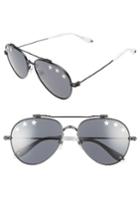 Men's Givenchy Stars 58mm Aviator Sunglasses - Black1