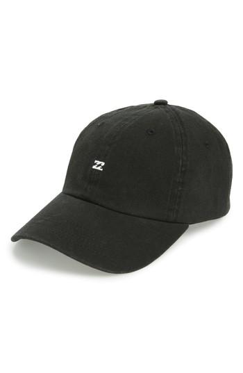 Men's Billabong All Day Baseball Cap - Black