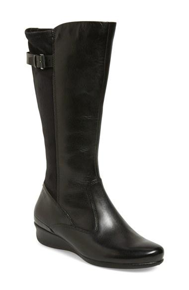 Women's Ecco 'abelone ' Stretch Back Wedge Boot