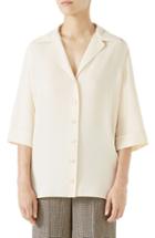 Women's Gucci Hypnotism Button-up Top Us / 38 It - Ivory